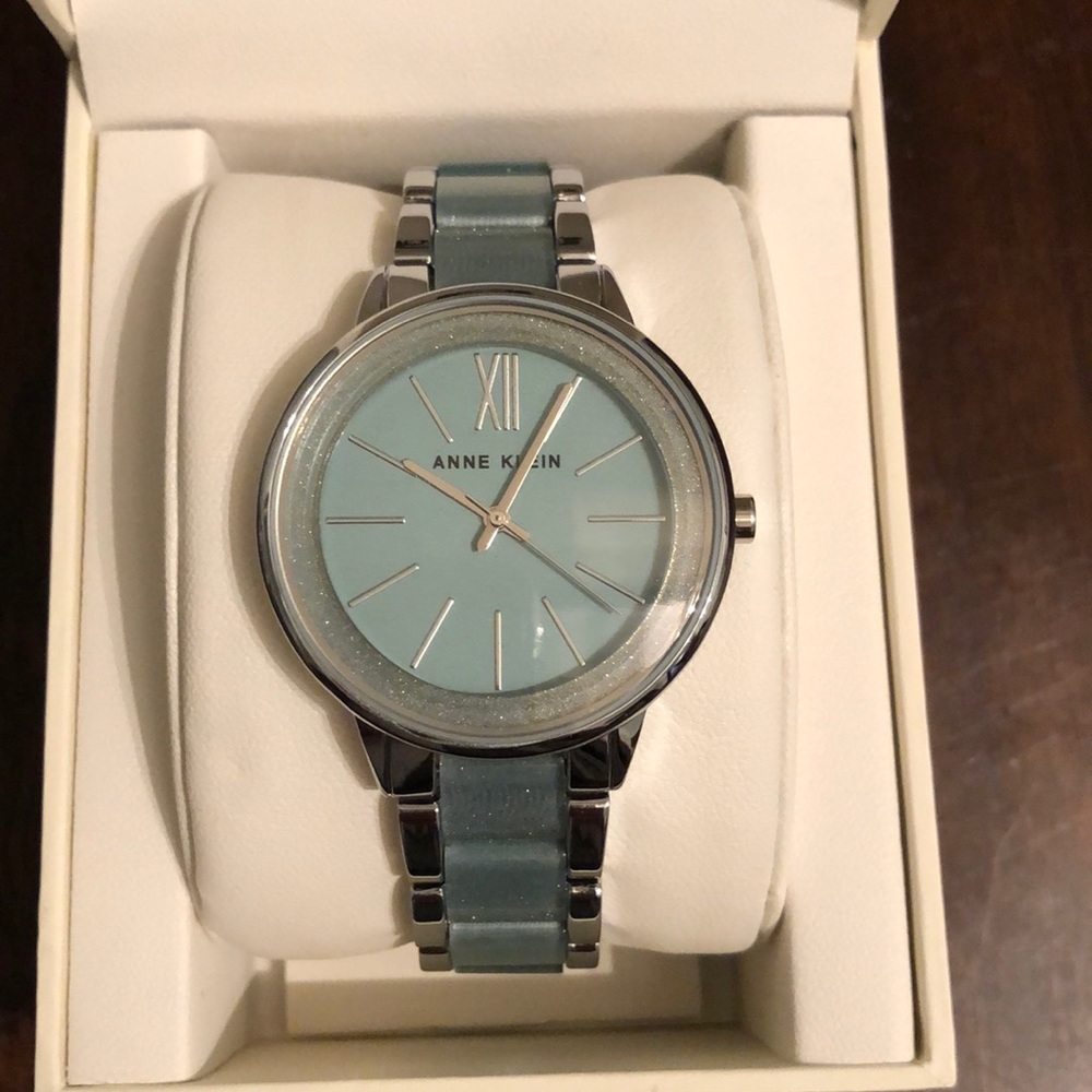 Anne Klein NIB silver-tone watch